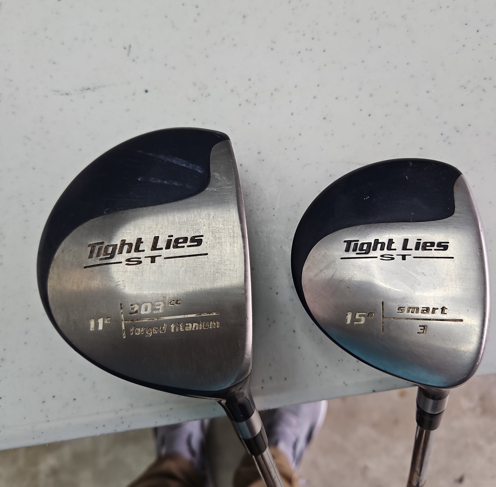 2-Adams Tight Lies ST Driver's  11° 303cc  Reg Flex BiMatrx,   15⁰ Smart3 Driver